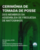 Cerimónias de Tomada de Posse das Assembleias de Freguesia de Matosinhos e Leça da Palmeira