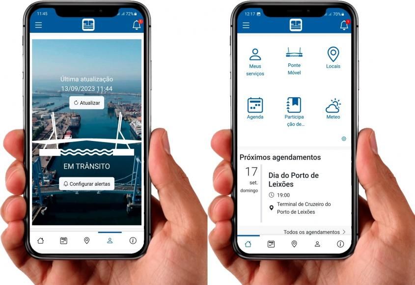 APRESENTACAO DA APP “APDL PONTE MOVEL”