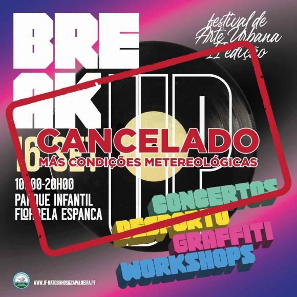 Evento cancelado (mas condicoes metereologicas)