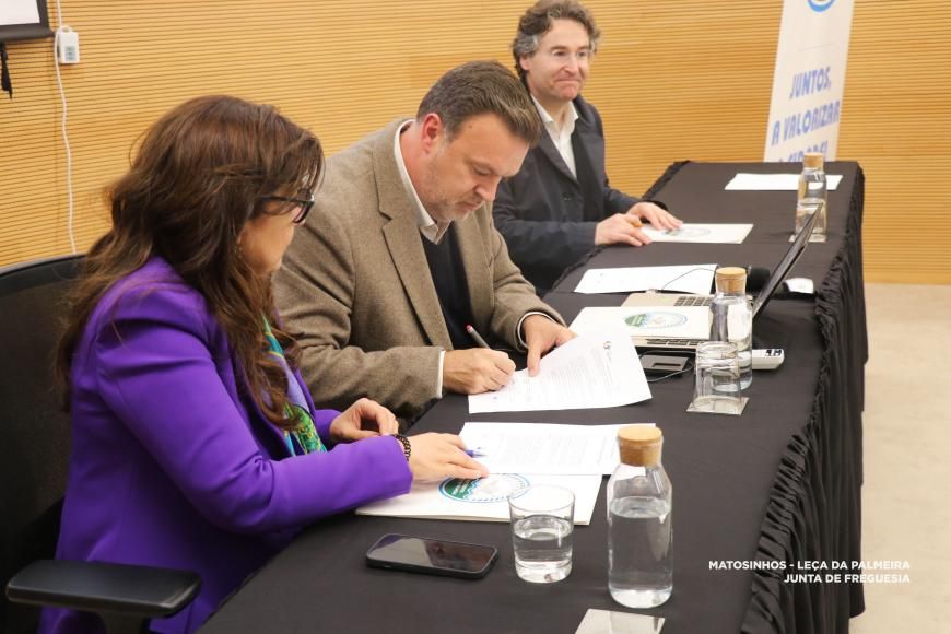 LIPOR GERACAO+ EIXO LOCAL Autarquia estabelece compromisso para a valorizacao ambiental na Freguesia de Matosinhos e Leca da Palmeira