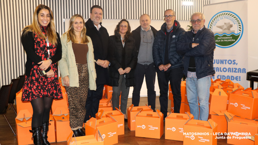GALP oferece cabazes de Natal Solidarios as familias carenciadas da Freguesia