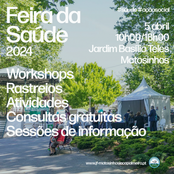 Feira da Saude regressa ao jardim Basilio Teles